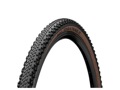 Continental Terra Trail Protection Tyre - Foldable Blackchili Compound Black/Transparent 700 X 40c