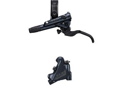 Shimano BR-M7110/BL-M7100 SLX bled brake lever/flat mount calliper, rear left