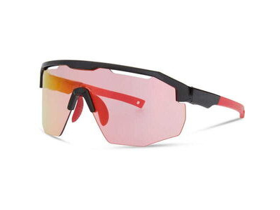 Madison Cipher Glasses - gloss black / pink rose mirror