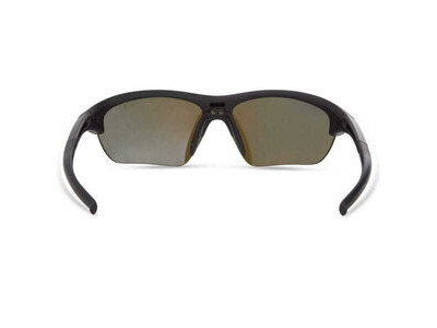 Madison Mission Glasses - matt black / fire mirror click to zoom image