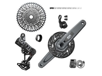 Sram Gx T-type Eagle E-mtb Transmission Axs Groupset (Rd W/Battery/Charger/Cord, Ec Pod, Fc Gx Bosch Isis 160 W/Cap, Cr T-type 36t,clip-on Guard, Cn 126l, Cs Xs-1275 10-52t): 160mm