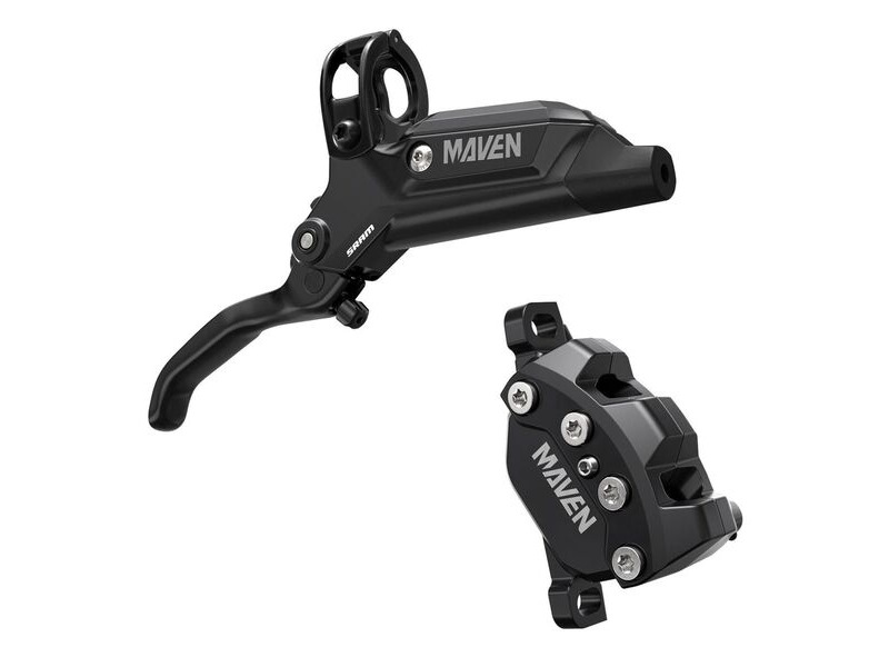 Sram Disc Brake Maven Base - Aluminum Lever, Stainless Hardware, Reach Adj, Diffusion Black (Includes Mmx Clamp,20p-2 Bracket,bleeding Edge Tool) A1 Diffusion Black 2000mm click to zoom image