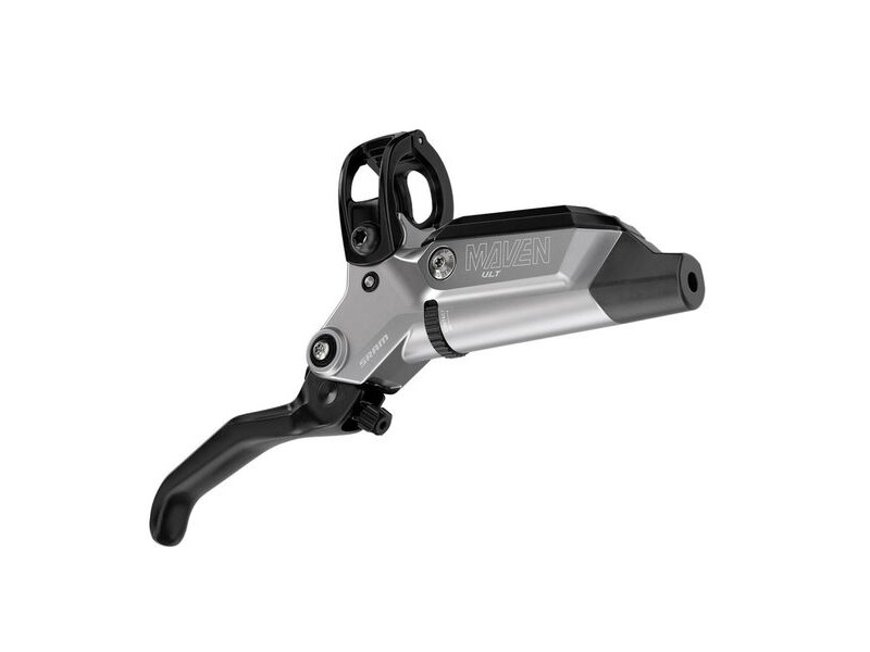 Sram Disc Brake Maven Ultimate Stealth - Aluminum Lever, Ti Hardware, Reach/Contact Adj ,swinglink, Clear Ano (Includes Mmx Clamp, Bracket) (Rotor Sold Separately) A1: Clear Anodized Front/Rear 2000mm Ho click to zoom image