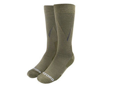 Oxford Merino socks - khaki