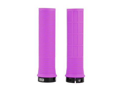 Oxford Driver Lock-on MTB Grips  PURPLE  click to zoom image
