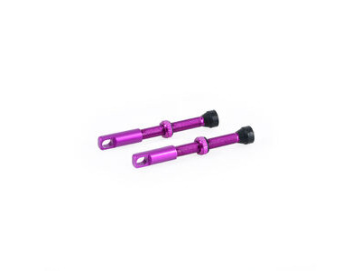 Oxford Tubeless Alloy Valve 48mm Purple