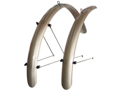 Oxford Mudguard Set 26" MTB 60mm - Silver
