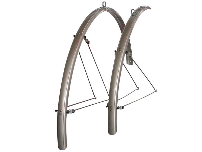 Oxford Mudguard Set 700c/27" 31mm - Silver click to zoom image