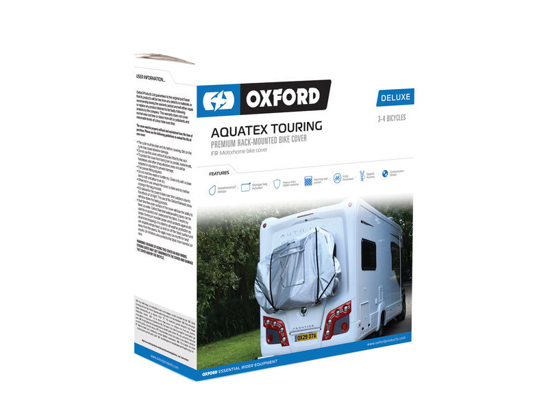 Oxford Aquatex Touring Deluxe Bike Cover for 1-2 bikes click to zoom image