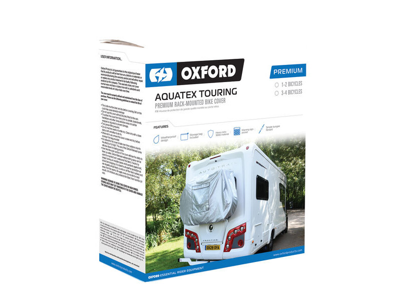 Oxford Aquatex Touring Premium Bike Cover for 1-2 bikes click to zoom image