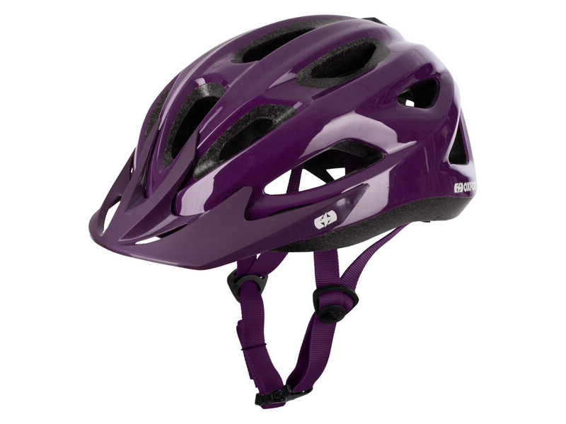 Oxford Helio Junior Helmet 52-57cm Gloss Purple click to zoom image