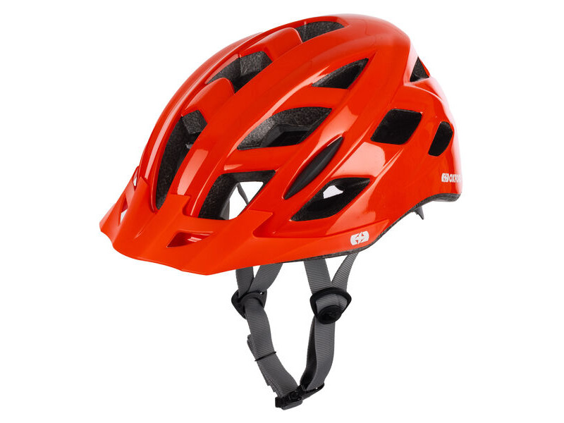 Oxford Metro-V Helmet Gloss Red click to zoom image
