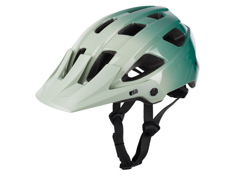 Oxford Sequor Helmet Gloss Green click to zoom image
