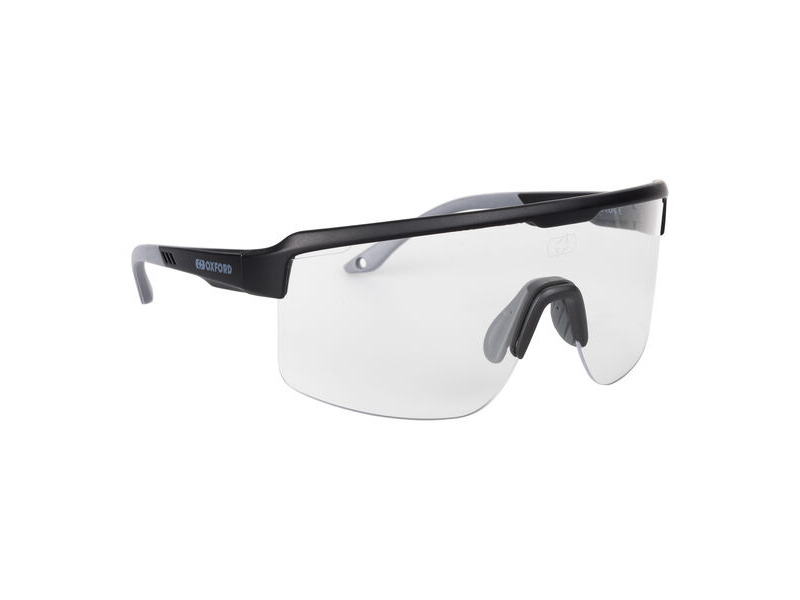 Oxford Pave Black Frame Clear Lens Glasses click to zoom image