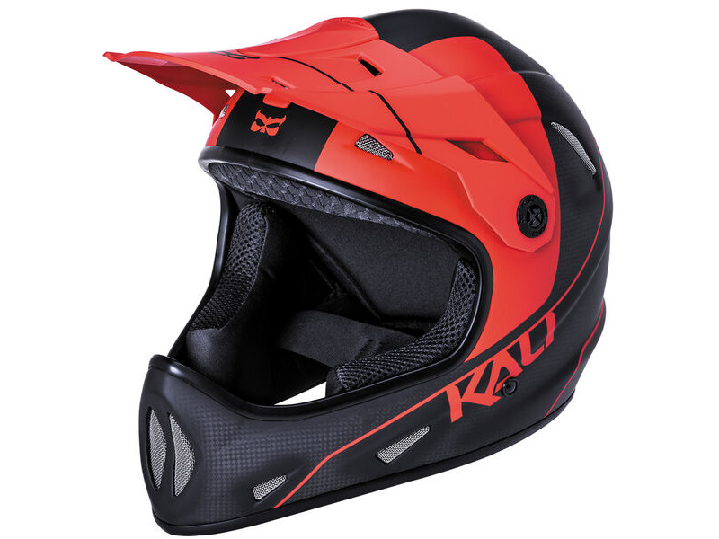 Kali Protectives Alpine Carbon Pulse Mat Blk/Red click to zoom image