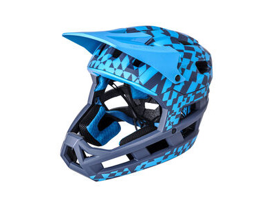 Kali Protectives LTD DH Invader Glitch Gls Navy/Cyan