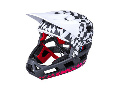 Kali Protectives LTD DH Invader Glitch Gls Black/White/Red