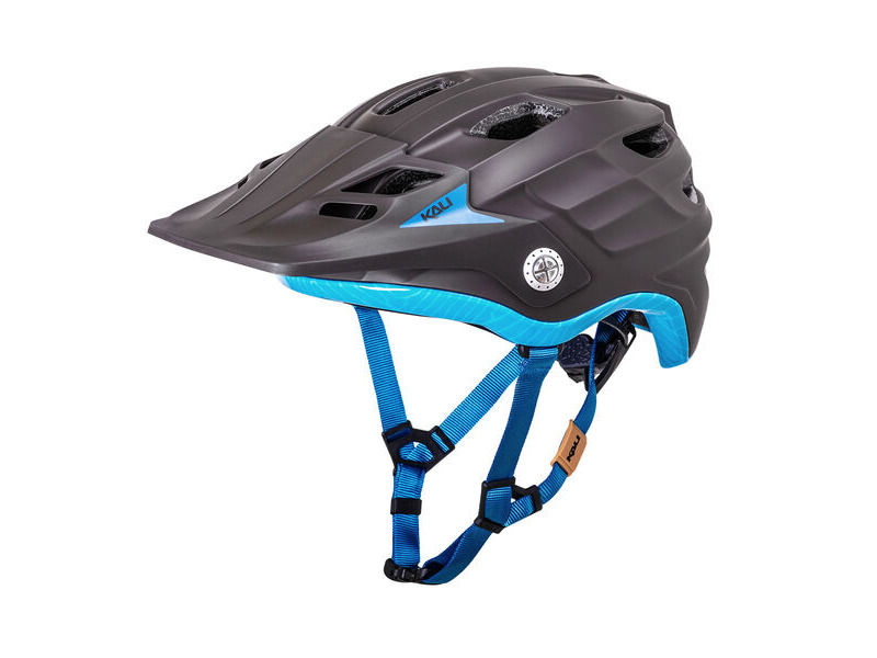 Kali Protectives LTD Maya 3.0 Sld Mat Brown/Cyan click to zoom image