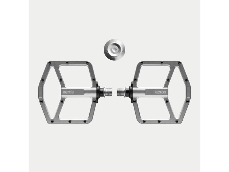 Acros MTB Flat Pedal Silver click to zoom image