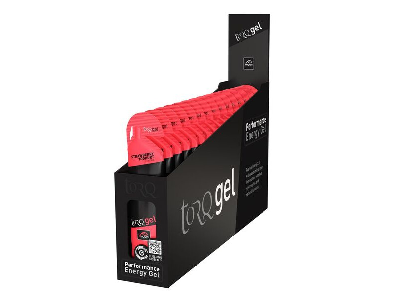 Torq Fitness Torq Energy Gel (1x45g) Strawberry Yoghurt click to zoom image
