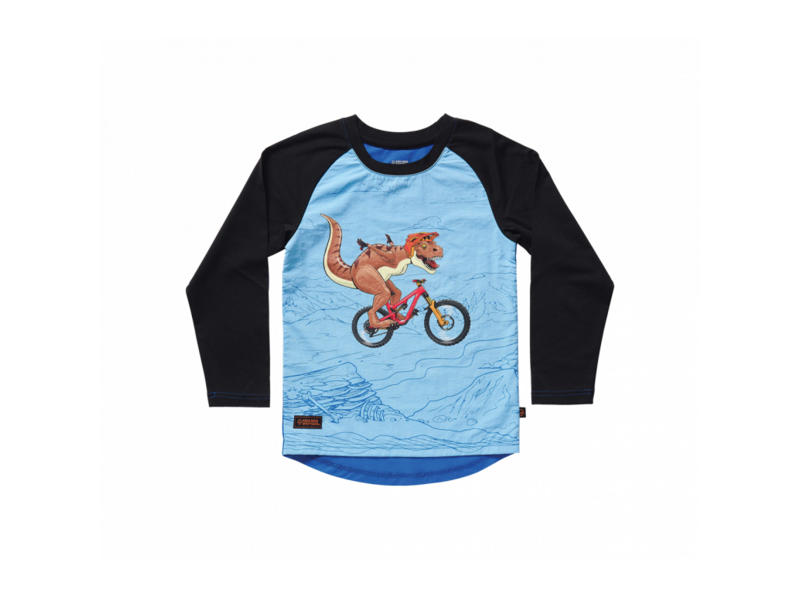 Kids Ride Shotgun Kids Dino Windproof Jersey click to zoom image