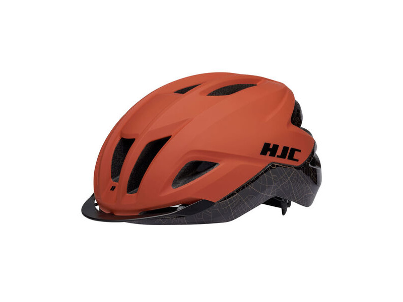 HJC Helmets Crosser Matt Gloss Brick City click to zoom image