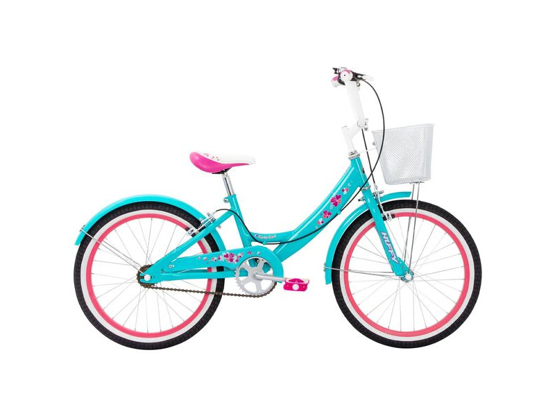 Huffy Bikes Girly Girl 20" Kids Bike: Aqua Blue 20" click to zoom image