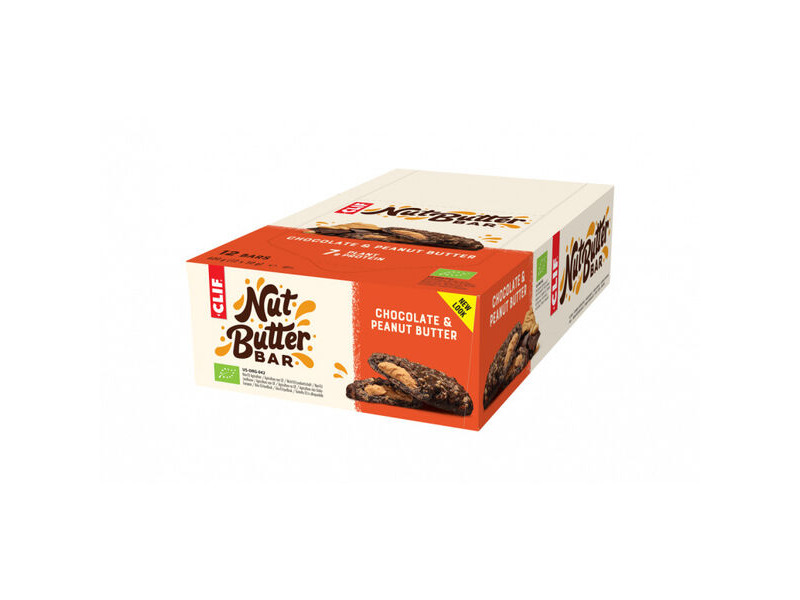 Clif Nut Butter Bar (12 Pack) Chocolate Peanut Butter click to zoom image