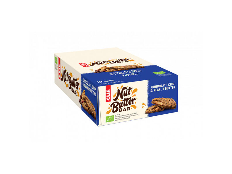 Clif Nut Butter Bar (12 Pack) Chocolate Chip Peanut Butter click to zoom image