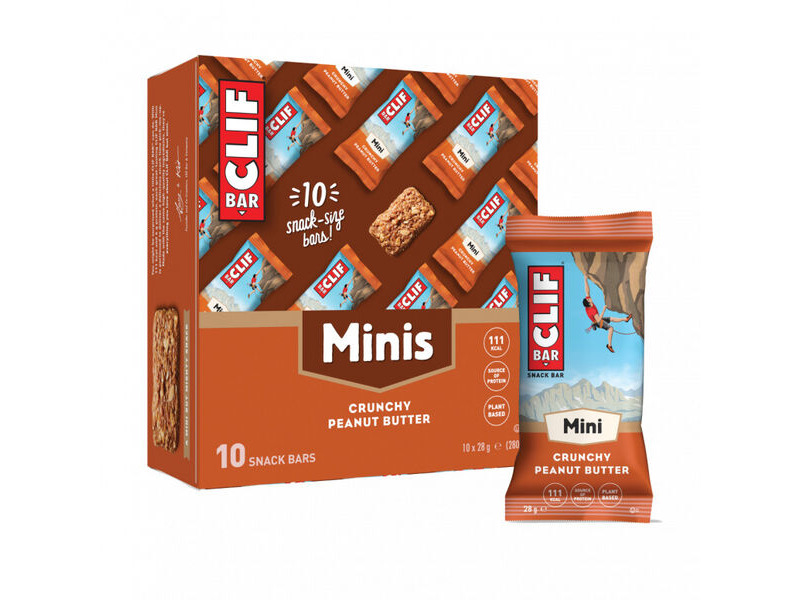 Clif Clif Bar Mini (10 Pack) Crunchy Peanut Butter click to zoom image