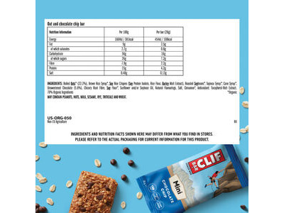 Clif Clif Bar Mini (10 Pack) Chocolate Chip click to zoom image