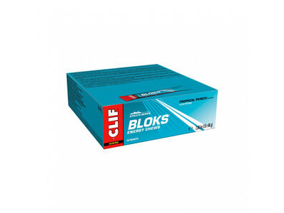 Clif Blok Energy Chews (18 Pack) Tropical Punch