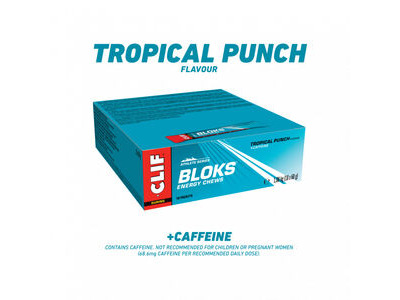 Clif Blok Energy Chews (18 Pack) Tropical Punch click to zoom image