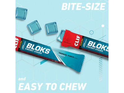 Clif Blok Energy Chews (18 Pack) Tropical Punch click to zoom image