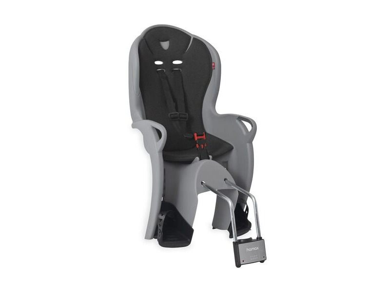 Hamax Kiss Medium Child Bike Seat Grey/Black click to zoom image
