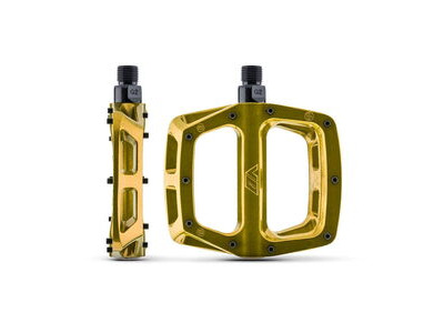 DMR Bikes V8 Pedal 95mm x 100mm Gold click to zoom image