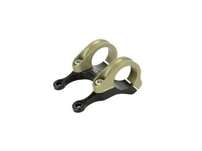 Renthal Integra II Stem 10mm Rise 50mm Black/Gold click to zoom image