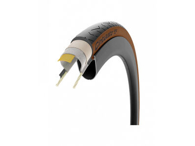 Pirelli Tyres Cinturato EVO TLR Classic SmartEVO AS Tan 700x28c click to zoom image