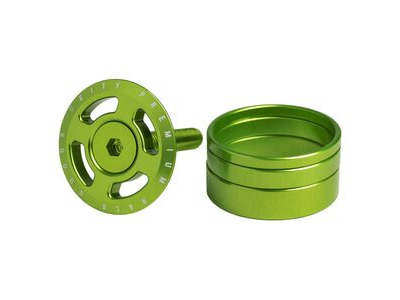 Deity Crosshair Headset Cap Kit GREEN click to zoom image