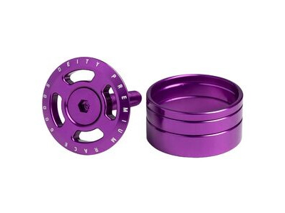 Deity Crosshair Headset Cap Kit PURPLE click to zoom image
