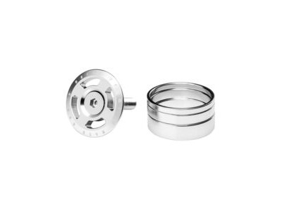 Deity Crosshair Headset Cap Kit SILVER click to zoom image