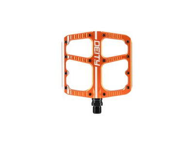Deity Flat Trak Pedals ORANGE click to zoom image