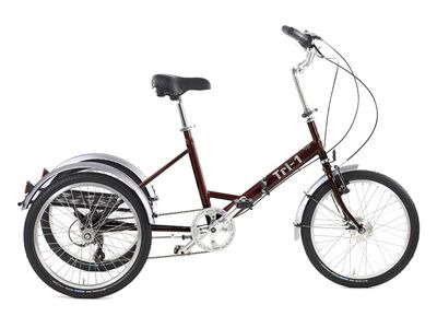 Pashley Tri-1 7 Speed 15" Burgandy  click to zoom image