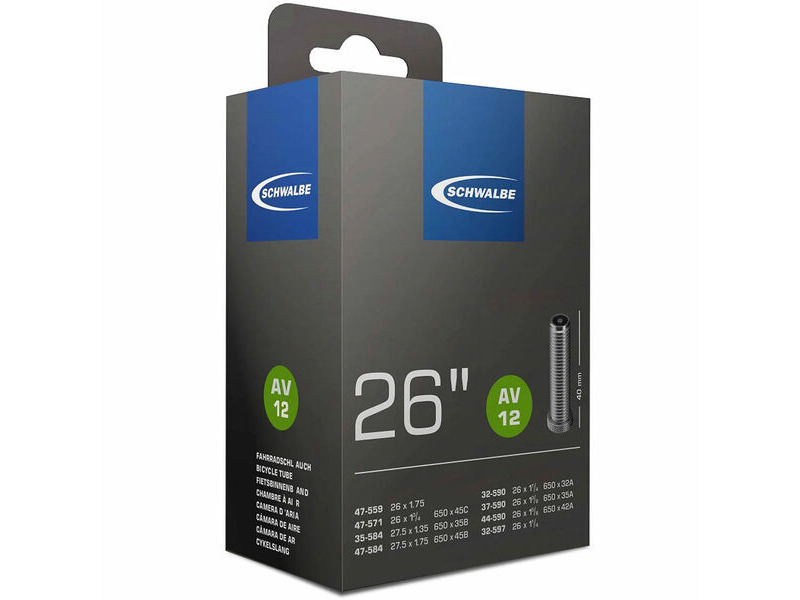 Schwalbe Tyres AV12 Inner Tube 26 x 1 3/8 click to zoom image