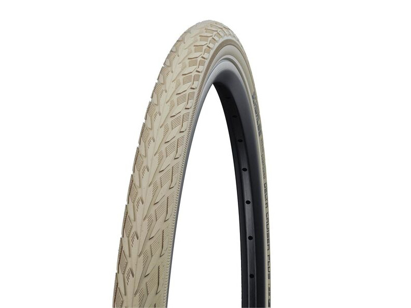Schwalbe Tyres Delta Cruiser Plus 28 x 1 1/2 Creme Reflex Puncture Guard click to zoom image